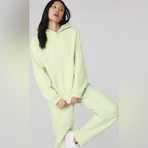 ALO Renown Heavyweight Hoodie and Heavy Weight Sweatpants Set - Picture 1 of 17